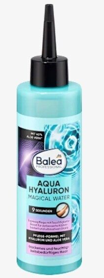 Balea Professional Magical water Aqua Hyaluron, mitrinošs līdzeklis ar hilaronu un alveju, 200 ml