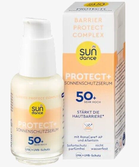Sundance saulesfluīdu serums sejai, UV Protect+, SPF 50+, 30 ml