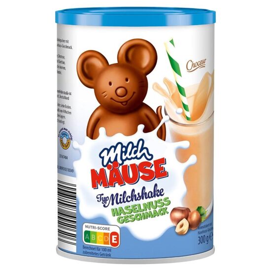 Milchmaeuse piena dzēriena pulveris ar lazdu riekstu garšu, 300 g