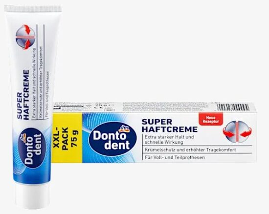 Dontodent protēžu līme XXL, 75 ml