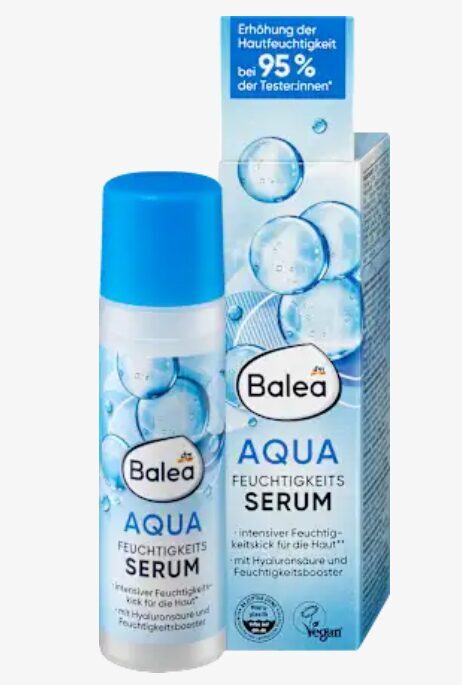 Balea Aqua sejas serums, mitrinošs, 30 ml vegāns