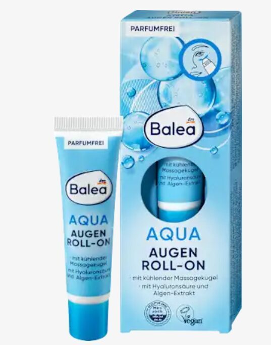 Balea acu krēms Aqua, rullītis, 15 ml, vegāns