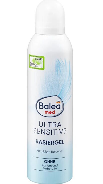 Balea MED Ultra Sensitive skūšanās želeja, 200 ml