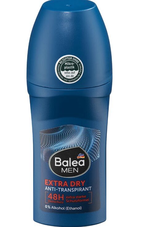 Balea MEN dezodorants Roll On Extra dry antiperspirants,  50 ml