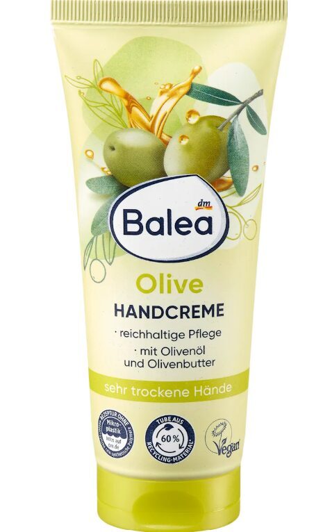 Balea roku krēms ar olīveļļu, 100 ml