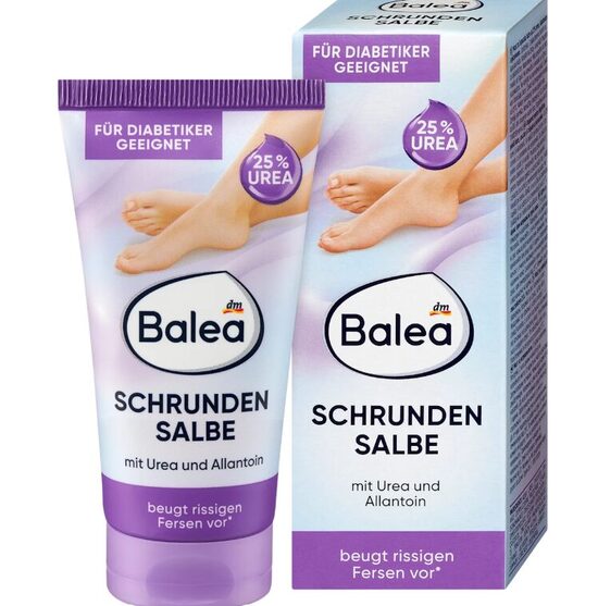 Balea smēre papēžiem, piemērota diabētiķiem, 50 ml, ļoti sausai ādai uz papēžiem