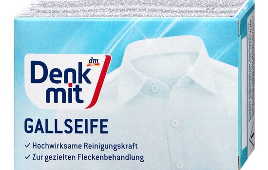 Denkmit traipu tīrīšanas ziepes ar žulti atsevišķiem netīrumiem, 100 g