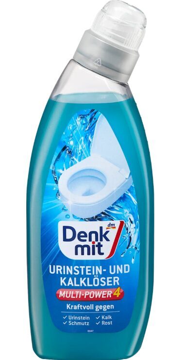 Denkmit tualetes tīrīšanas līdzeklis, atkaļķošanas līdzeklis, 750 ml