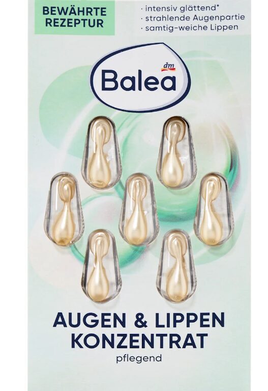 Balea kopjošas kapsulas acīm un lūpam, 7 gab.