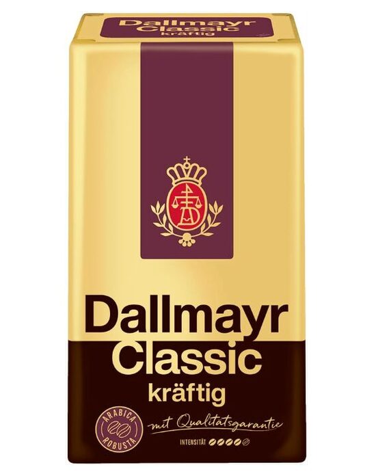 Maltā kafija Dallmayr Classic kraeftig 500 g