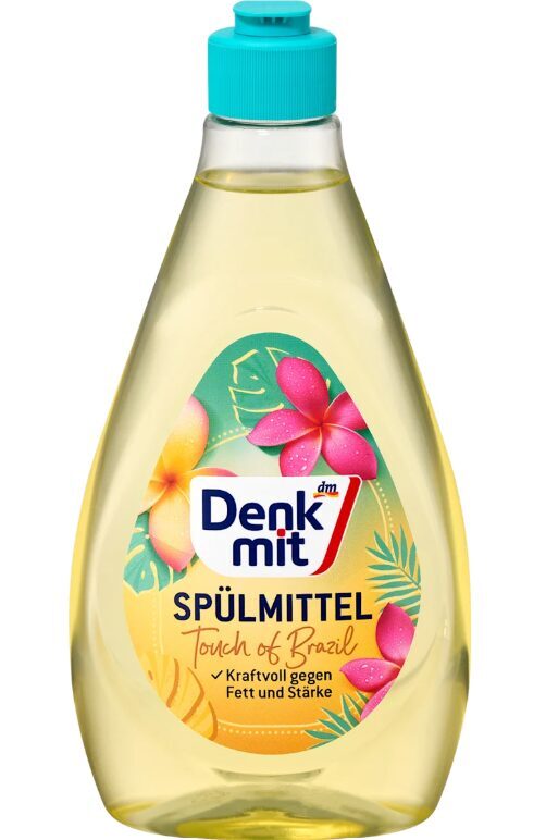 Denkmit trauku mazgāšanas līdzeklis Touch of Brazil ar ekzotisku augļainu smaržu, 500 ml