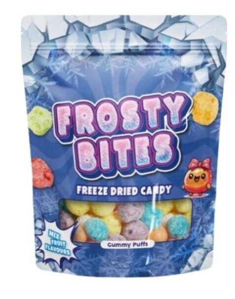 Frosty Bites Freeze liofilizētas želejkonfektes 50 g