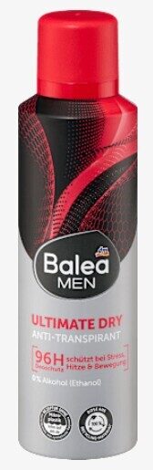 Balea Men Balea antitransperants dezodorants Ultimate Dry, 200 ml