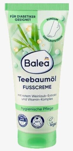 Balea kāju krēms ar tējas koka eļļu, 100 ml