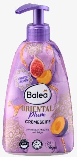 Balea krēmveida roku ziepes Oriental Plum ar vīģu un plūmju smaržu 500 ml