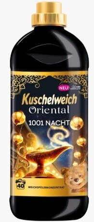 Kuschelweich veļas mīkstinātājs Orienatal 1001 nakts 40 mazg.reizēm