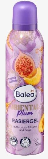 Balea skūšanās želeja Oriental Plum, 200 ml