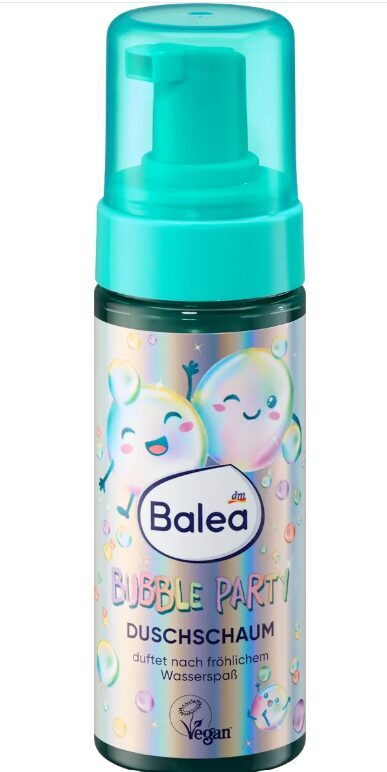 Balea bērnu dušas putas Bubble Party, 150 ml