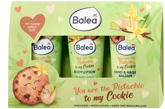 Balea dāvanu komplekts "You are the Pistachio to my Cookie"