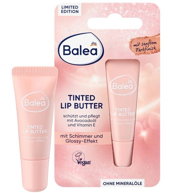 Balea tonējošais lūpu kopšanas balzāms Tinted Lip Butter, 10 ml