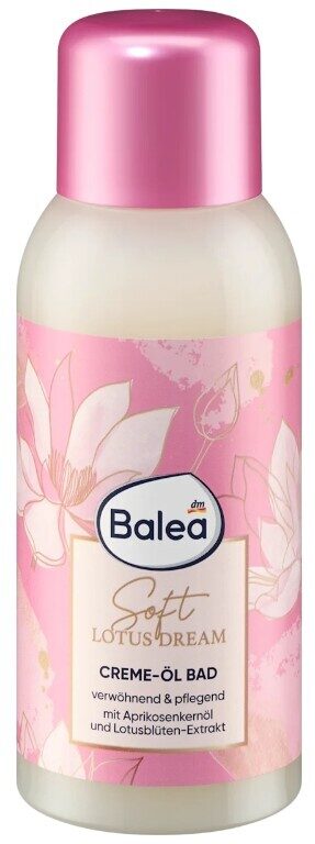 Balea krēmēļļas vannas putas Soft Lotus Dream, 500 ml