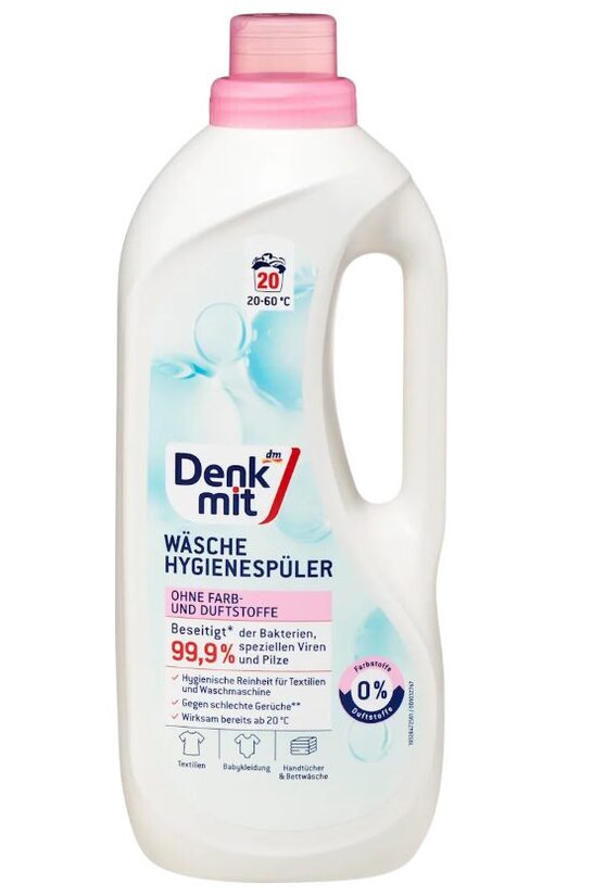 Denkmit higiēnas skalošanas līdzeklis bez krāsvielām un smaržvielām, 1500 ml