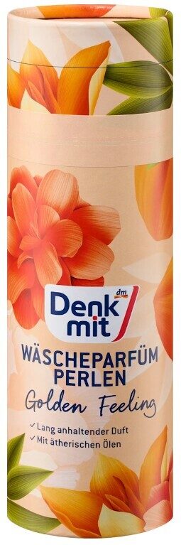 Denkmit veļas smaržu pērles Golden Feeling, 275 g
