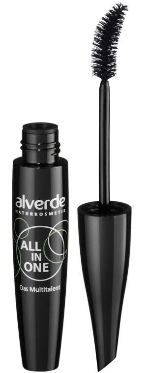 Alverde dabas kosmētika skropstu tuša All in One, 12 ml