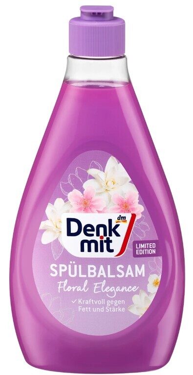 Denkmit trauku mazgājamais līdzeklis balzams Floral Elegance, 500 ml 