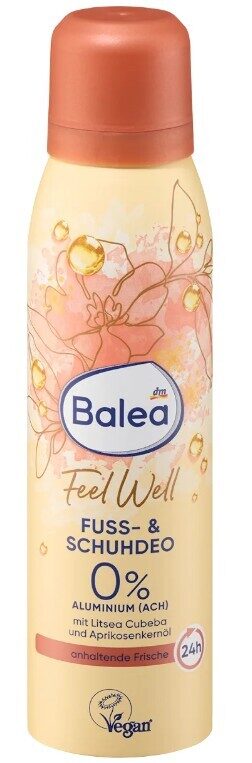 Balea  Feel Well kāju un apavu dezodorants, 150 ml