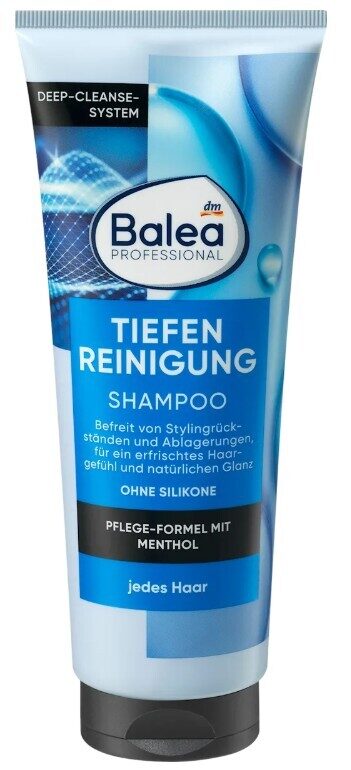 Balea Professional šampūns dziļa tīrīšana, 250 ml