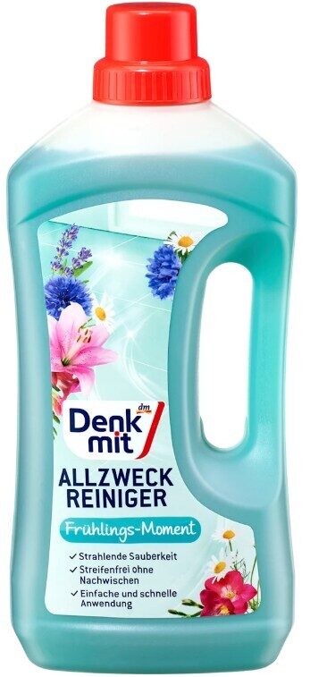 Denkmit universāls tīrīrīšanas līdzeklis ar svaigu pavasara aromātu, 1 l