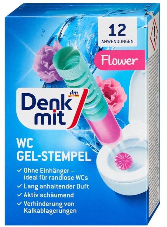 Denkmit WC svaiguma zīmogi ar ziedu aromātu,75 ml