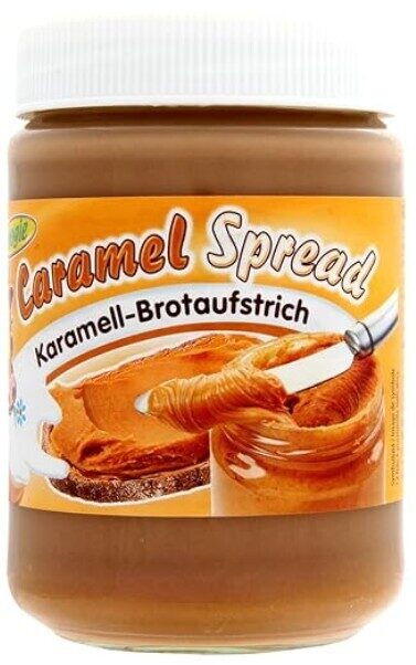 Woogie Caramel Spread karameļu krēms maizītēm, 400 g
