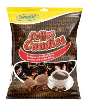 Woogie karameles ar kafijas pildījumu, 150 g