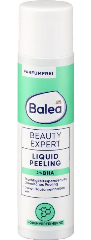 Balea attīrošs sejas šķidrums ar pīlinga efektu Beauty Expert, 125 ml