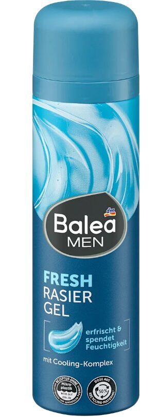 Balea Men skūšanās želeja FRESH, 200 ml