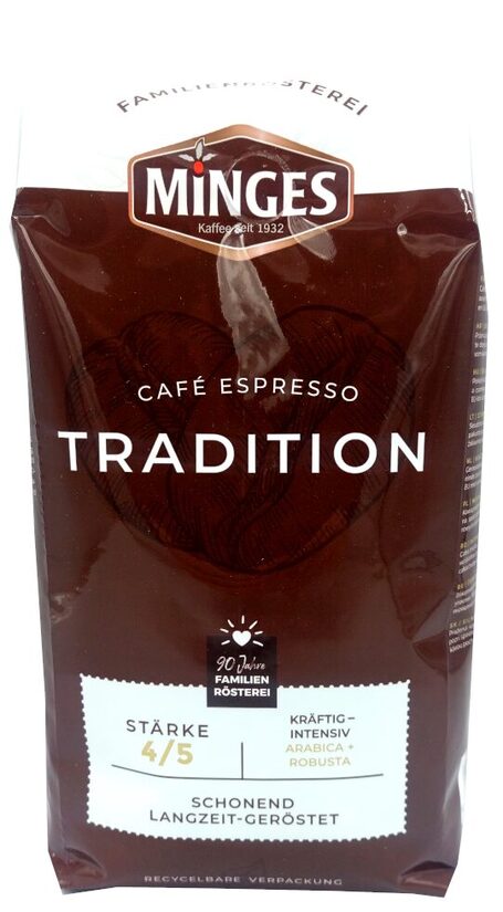 kafijas pupiņas Minges Espresso  Tradition 1 kg