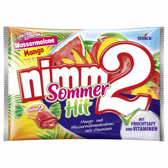 nimm 2 Sommerhit ledenes ar augļu sulu un vitamīniem, 300 g