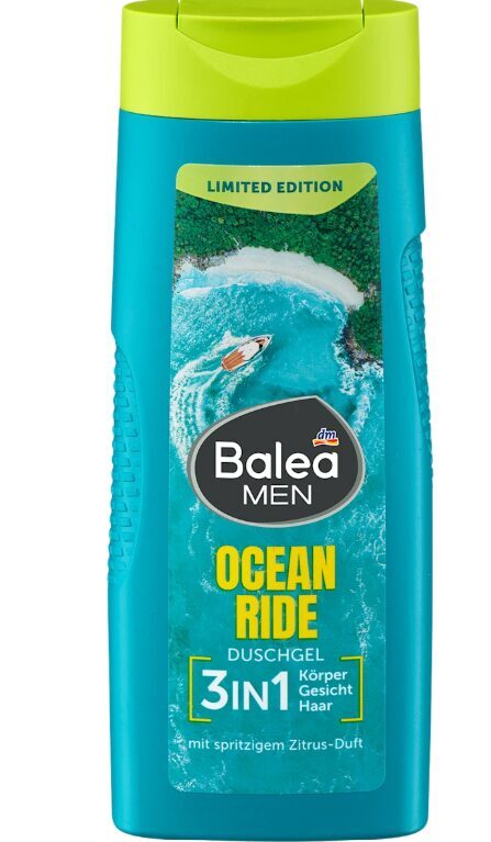 Balea Men dušas želeja 3in1 Ocean Ride, 300 ml