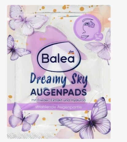 Balea acu spilventiņi Dreamy sky taurentiņi ar hialuronskābi un ceriņu ekstraktu, 2 gab.