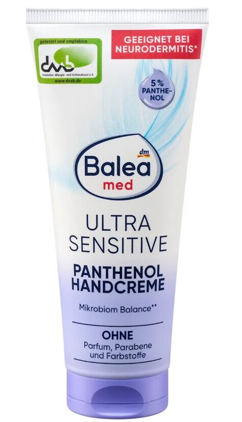 Balea MED ultra sensitive pantenola roku krēms,  100ml