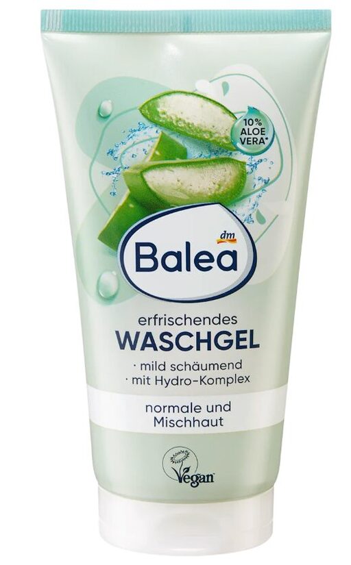 Balea sejas mazgāšanas želeja atsvaidzinošā, normālai un kombinētai ādai ar hidro kompleksu 150 ml