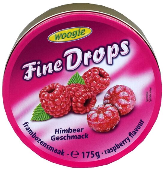 Woogie Fine Drops ledenes ar aveņu garšu, 200 g