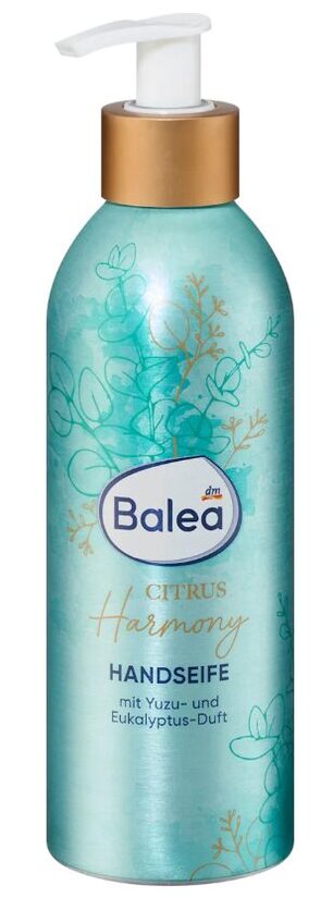 Balea roku ziepes ar ziedu-pūderi juzu un eikalipta smaržu, 300 ml