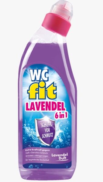 fit tualetes tīrīšanas želeja 6in1 ar lavandu aromātu