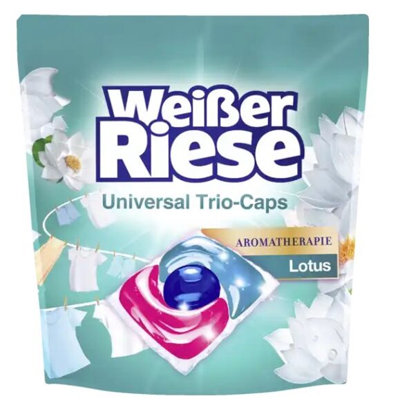 Weisser Riese universal trio-caps veļas kapsulas, 80 mazgāšanas reizēm