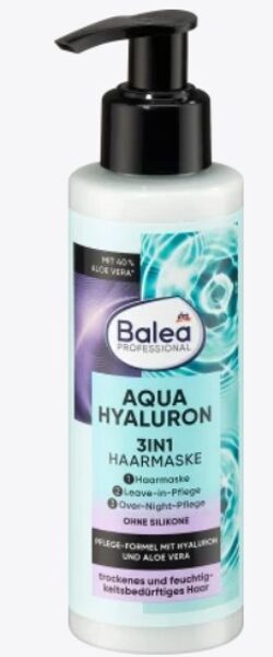 Balea Profesional matu maska 3in1 Aqua Hyaluron, 150 ml