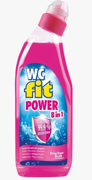 fit tualetes tīrīšanas želeja Power 8in1 
