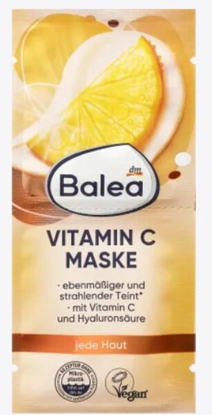 Balea sejas maska ar vitamīnu C, 2x8 ml, 16 ml